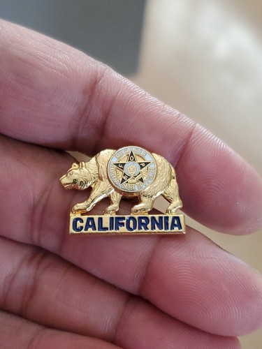 California Police F.O.P. Fraternal Order of Police Pin