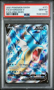 Gyarados V (Full Art) 171/203 Evolving Skies