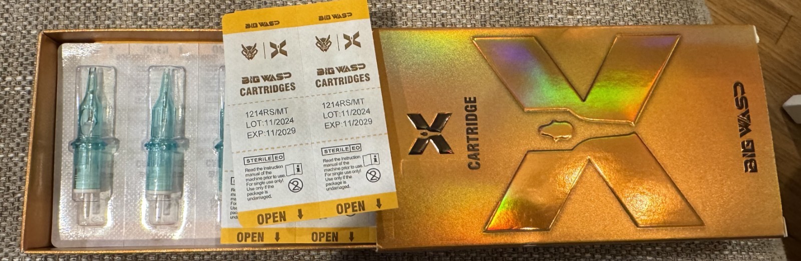 New Big Wasp Tattoo Cartridges Set (20) Rotary Tattoo