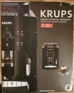 Krups Kaffeevollautomat EA8100 Kaffeemaschine Schwarz