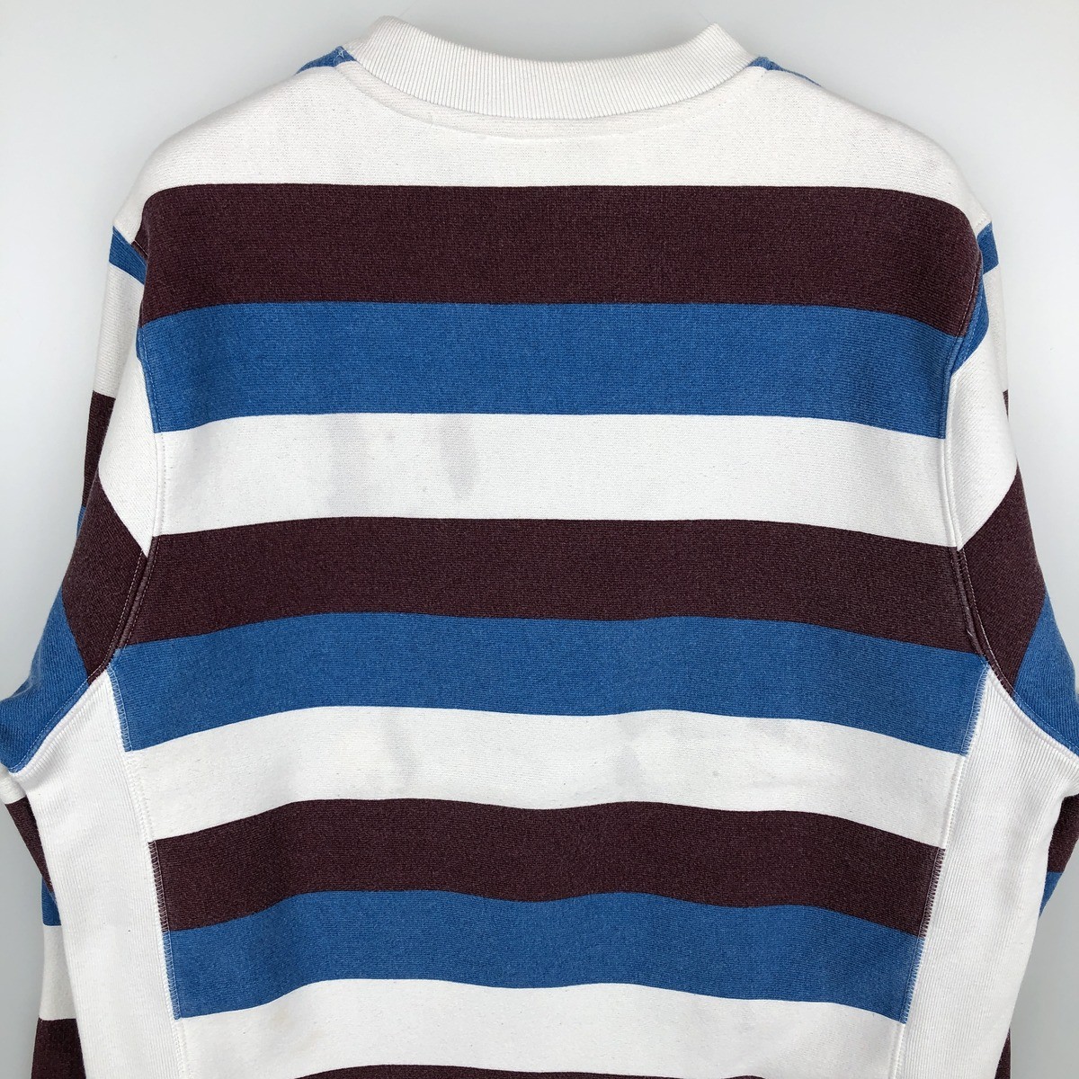 Used Champion Reverse Weave Striped Pattern Logo … - image 11