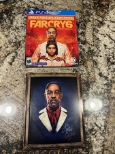 Far Cry 6 Gold Edition SteelBook e custodia Sony PS 4 *No disco di gioco*