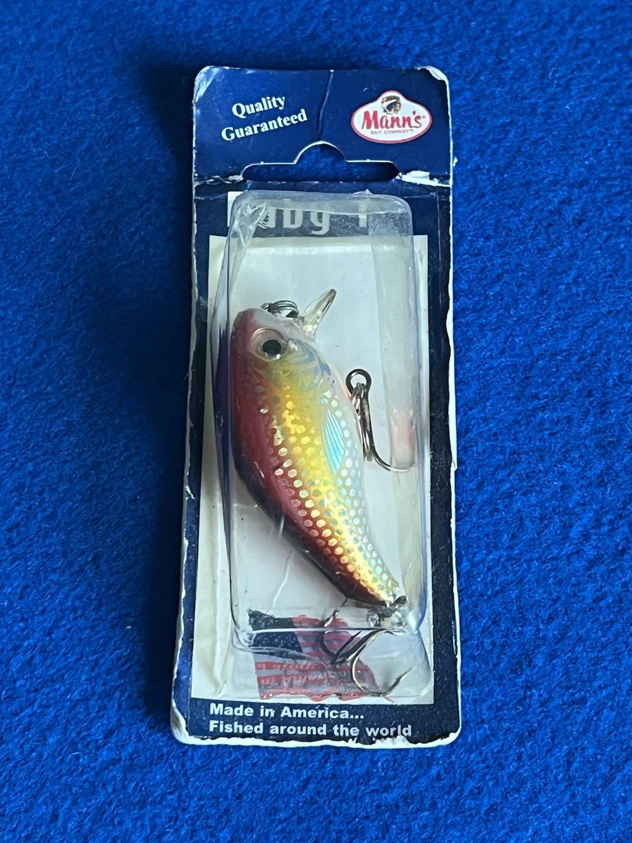 オールド洋書Mammsマンズlure &takle新品未使用 Mann's Vintage Fishing Lures with Original Box for sale | eBay