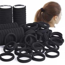 Men Women Hair Ties Soft Seamless Hair Bands Fr Thick Thin Hair Ponytail Holders