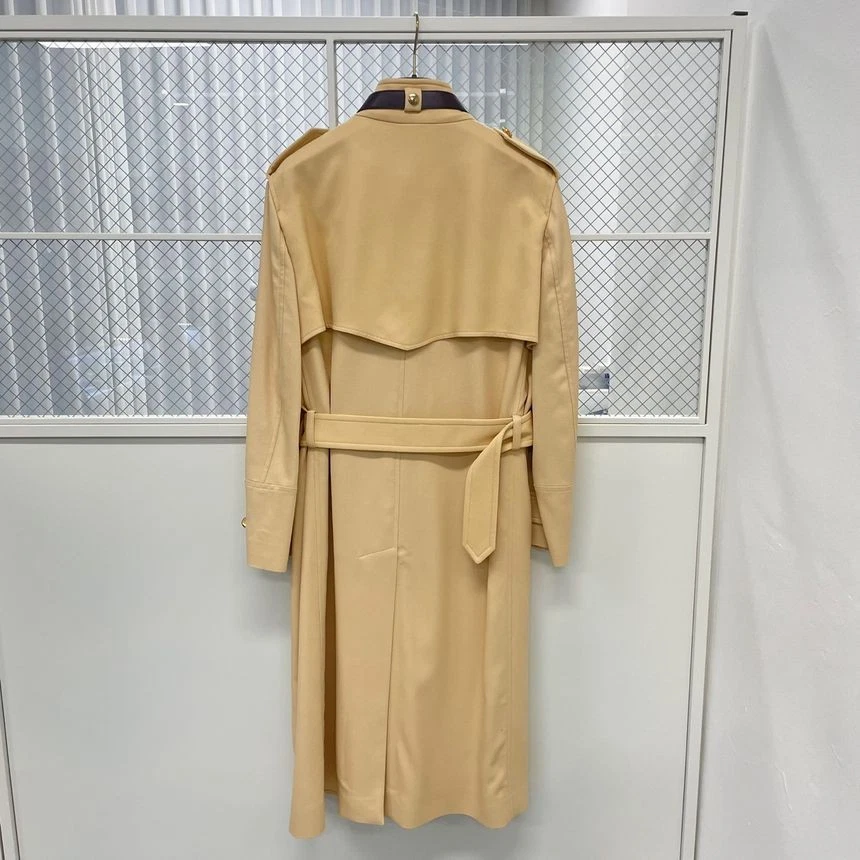 LOUIS VUITTON（LV） Louis Vuitton trench cappotto con colletto cintura 65285793