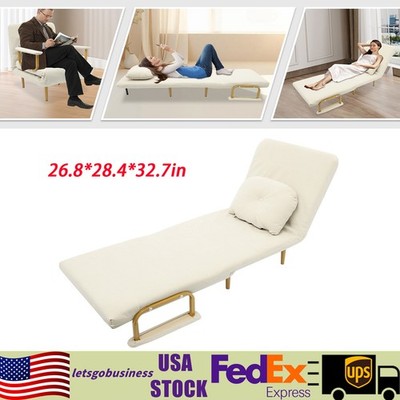 68x190cm Rust-proof Folding Sofa Bed Sofa Chair Bed Convertible Sofa Bed