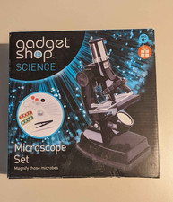 Gadget Shop Science Microscope Set Opened But Unused