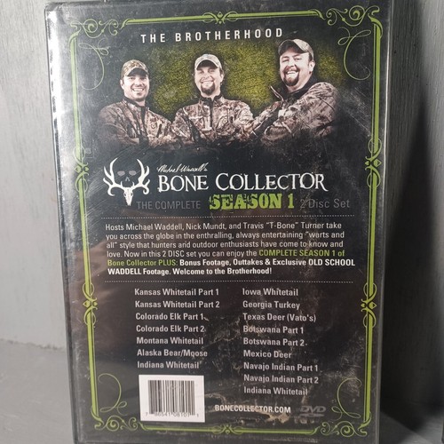 Bone Collector Seasons 1 And 2 DVD Sets Michael Wassell The Brotherhood NEW - Picture 3 of 5
