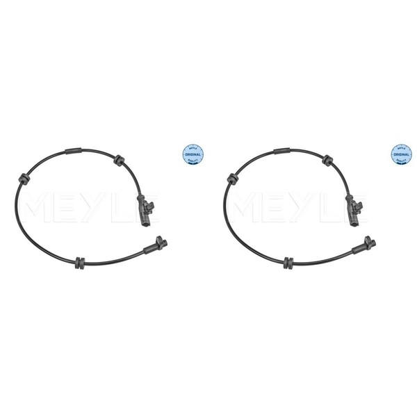 2X Meyle ABS-SENSOR Raddrehzahl Hinten Passend FüR Ford Ecosport Fiesta-image