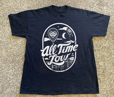 Collection All Time Low Band Album Black T Shirt All Size S 5XL OM1798
