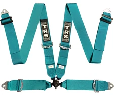 TRS Magnum 4 Point Harness Miami Blue FIA Approved 8854:98 - ***2024 FIA DATE***