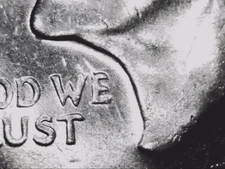 1971D EISENHOWER DOLLAR ~ 'TIGER CLAW' VARIETY (DIVa 1D2-401) - PCGS GRADED AU58