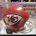 Jan Stenerud Kansas City Chiefs Signed Football mini Helmet HOF '91 NFL Auth