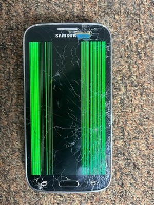 Samsung Galaxy K Zoom SM-C115 Black  FOR PARTS Untested, No Battery, Broken Lcd