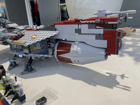 Lego Republic Frigate 7964 Star Wars 100% Complete Set with Box Commander Wolffe