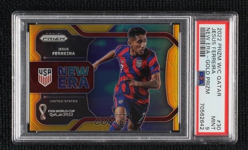 Jesus Ferreira [Gold] #30 2022 Panini Prizm World Cup New Era card