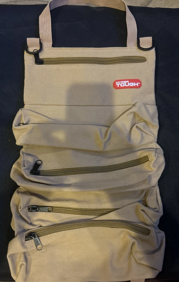 Hyper Tough Go Bad, Tan In Color 18”x12” With 5 Pockets. Great For Any Man - Image 3 of 3