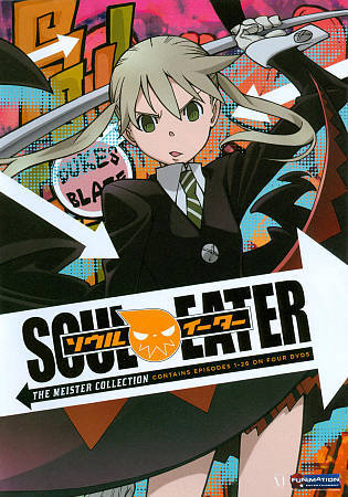 Soul Eater Anime Part One DVD Set Episodes 1-13 Funimation VGUC