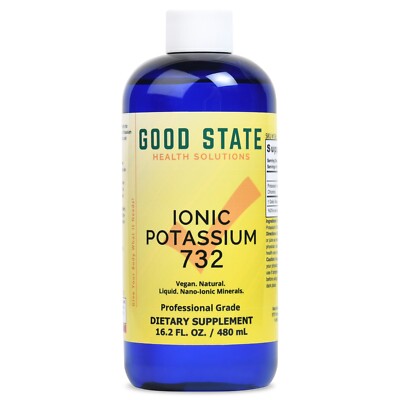 Liquid Ionic Potassium 732 Supplement 16 fl oz by Good State