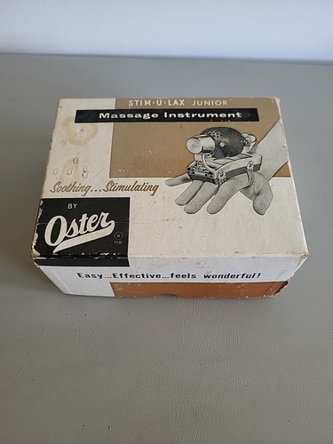 Vtg Oster Stimulax Junior Home Massage Instrument Model #M-4 USA Tested Works - Picture 13 of 21