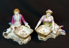 AA paire figurines porcelaine