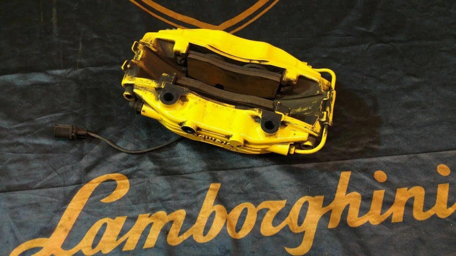 LAMBORGHINI GALLARDO REAR RIGHT PASSENGER SIDE BRAKE CALIPER OEM 400615406K
