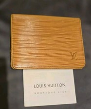 Louis Vuitton Yellow Epi ID Wallet