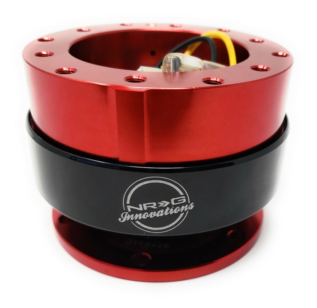 [正規品]新品 NRG クイックリリース GEN2.0  SRK-200RD Amazon.com: NRG Steering Wheel Quick Release Kit Gen 2.0 Red
