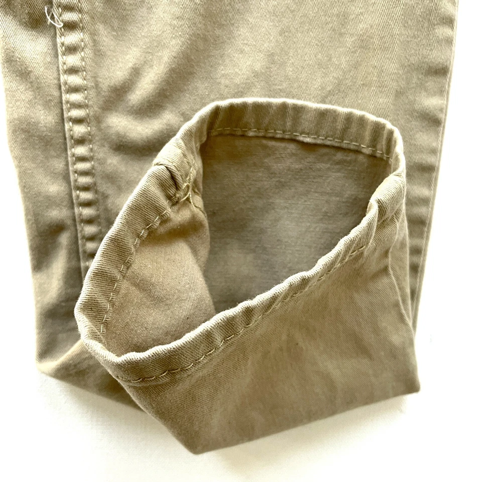 Joe’s Jeans Niñas 16 Graham Lavado Tostado Tiro Medio Ajustado Enrollable Elastizado Denim Foto 2 de 4