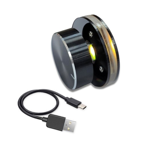 Computer Volumes Knob Mute Function USB Sound Controller Customizable Lighting - Afbeelding 6 van 8