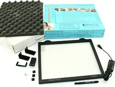 Vintage MAGIC TOUCH Computer Monitor Screen Adapter by KEYTEC, 16"-17" CRT, LCD