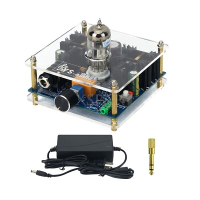 YS-audio 6N11 Class A Headphone Amplifier Tube Headphone Amp Output Protection