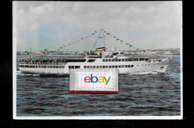 SPAN SOCIETA PARTENOPEA DI NAVIGAZION NAPOLI,ITALIA LE NUOVE TRAGARA POSTCARD