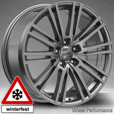 17 Zoll W18 Alufelgen 7,5x17 5x112 ET35 hellgrau für Mercedes