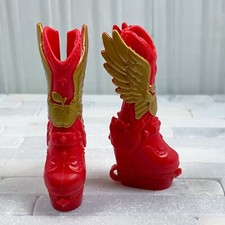 My Little Pony Equestria Niñas Rainbow Rock Applejack Muñeca Zapatos Botas Rojas