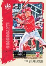Tyler Stephenson Rookie Diamond Kings 2021 Baseball Card #129