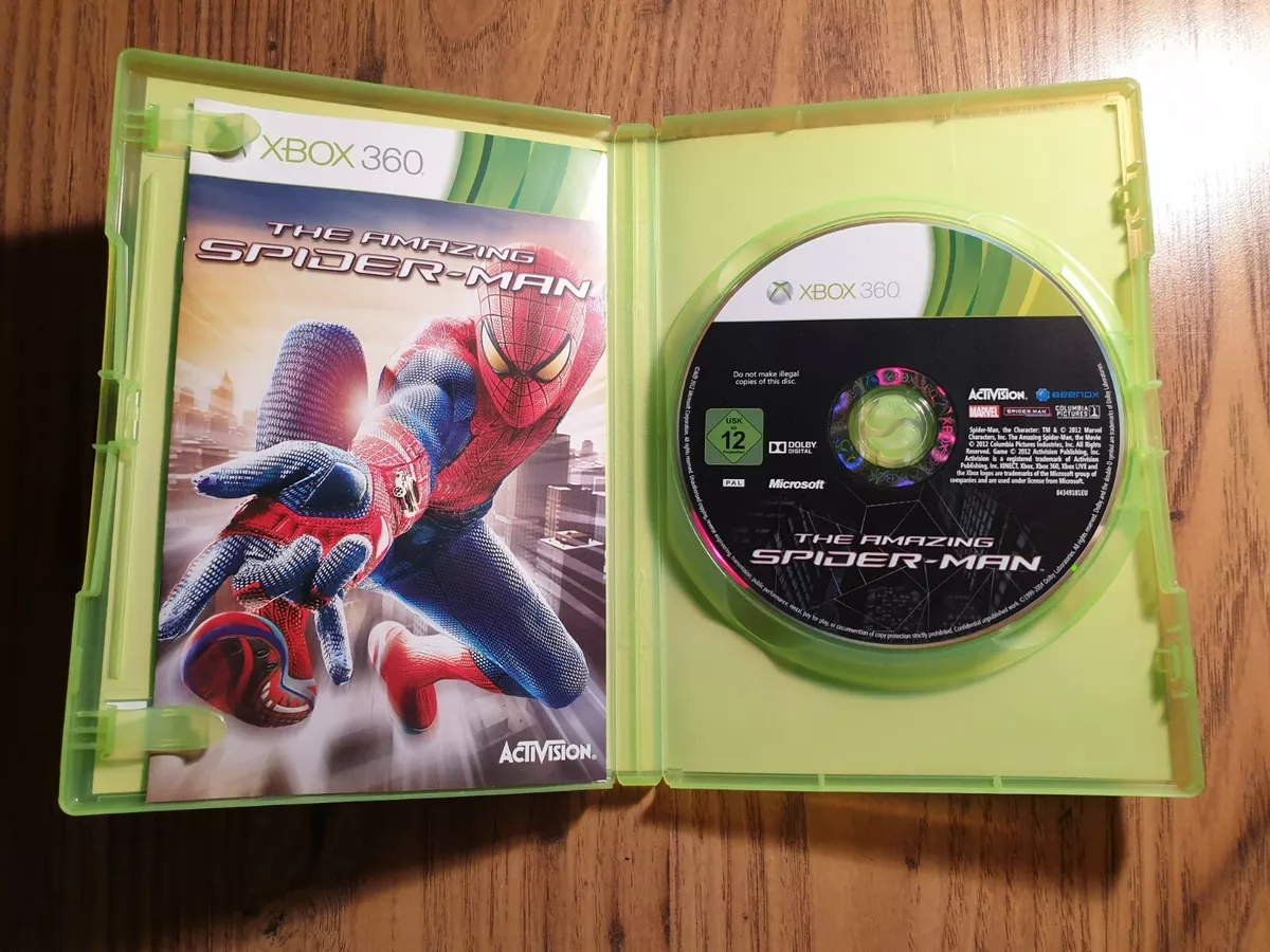 The Amazing Spiderman Spider-Man Xbox 360 video game tested working PAL VGC