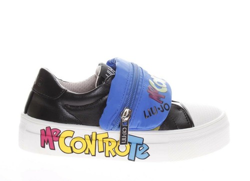 Liu Jo Me Contro Te Bambino Sneaker 4F0829EX01400074 Black/Blue Autunno/ Inverno | eBay