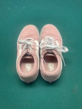 Vans Old Skool Girls Shoes Size 3 Missy Color Pink Still In Excellent Condition