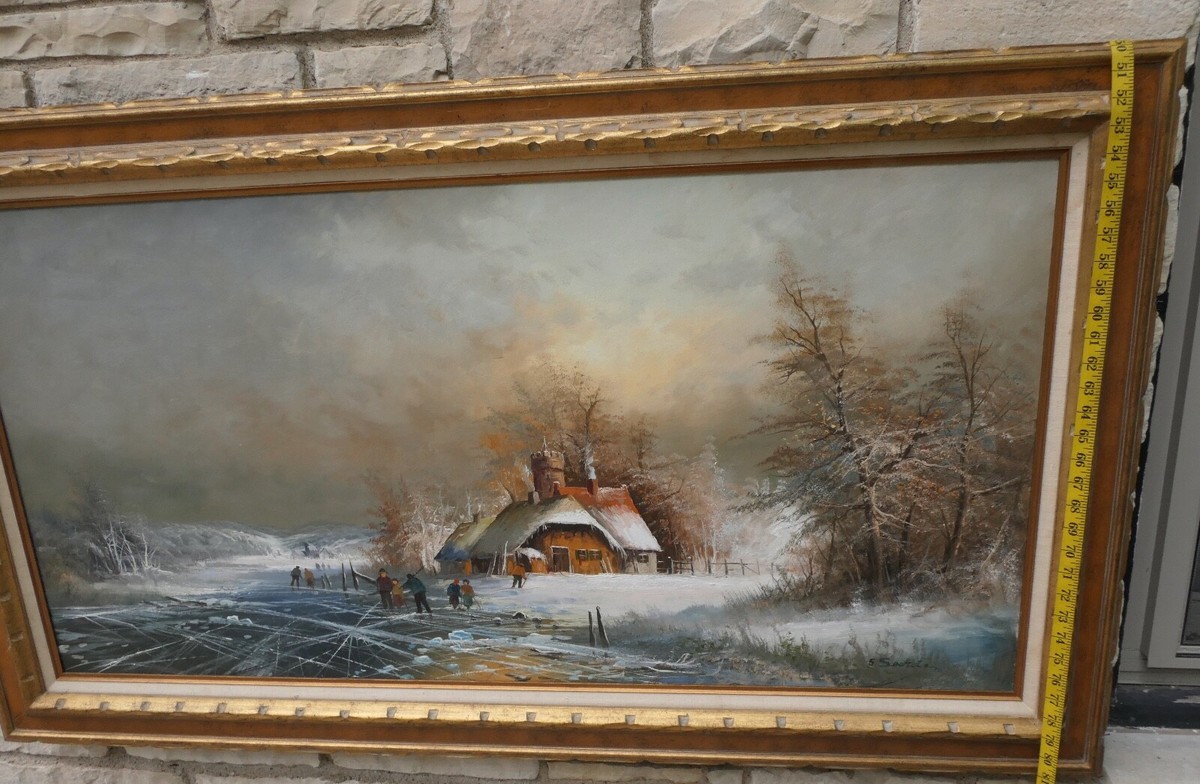油彩画 Ein Gruß aus Deutschland 1982 油彩画 Ein Gruß aus