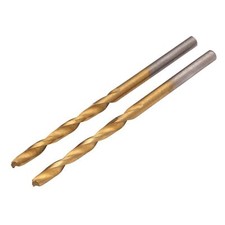 Image of Draper Hss Titanium Nitride Coated Drill Bit 4.0mm X 75mm (Pack Of 2) - 08865