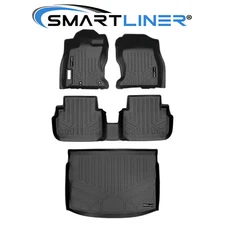SMARTLINER Floor Mats Cargo Trunk Liner Set 2018-2023 Subaru Impreza Crosstrek