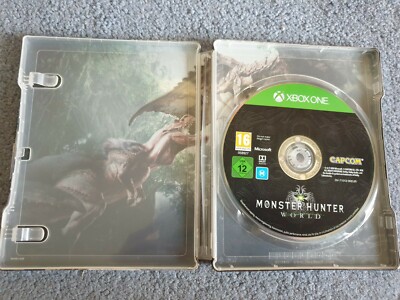 Monster hunter world (XBOX ONE) Steelbook collector edition metal