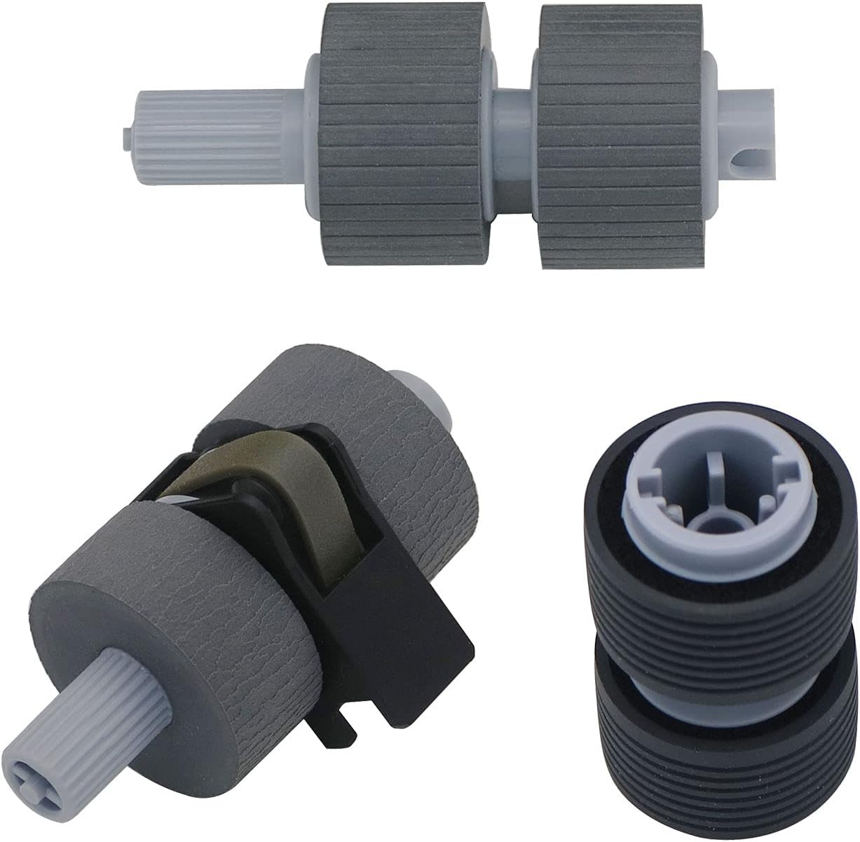 Scanner Brake Roller and Pick Roller Set Compatible for Fujitsu Fi-6670 Fi-6670A