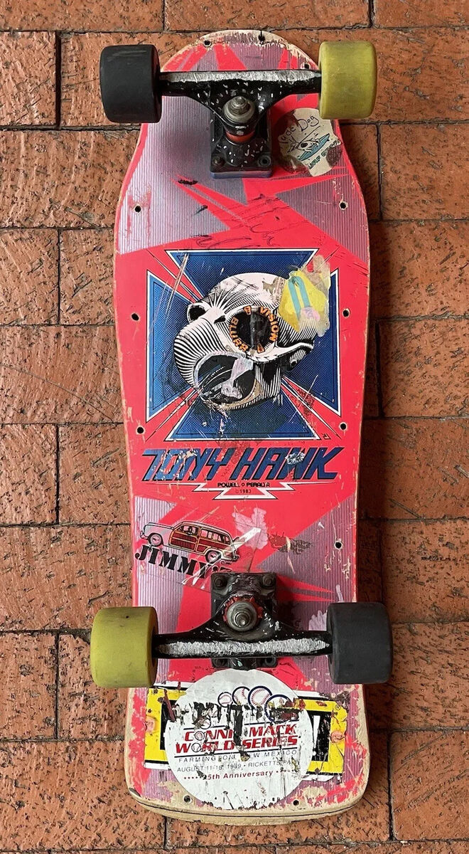 Vintage Powell & Peralta Skateboard 1980s Tony Hawk Pro Vintage Powell & Peralta Skateboard 1980s Tony Hawk Pro