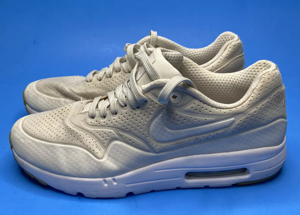 Communicatie netwerk dealer leren Nike Air Max 1 Ultra Moire White Sneakers Shoes Men Size 9.5 | eBay