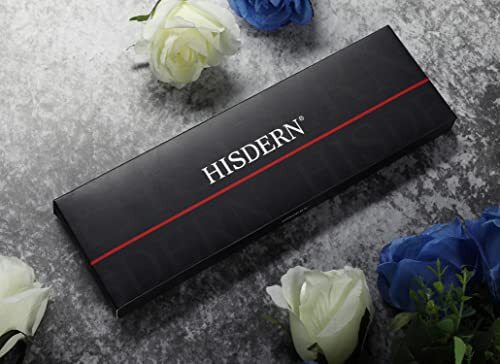 Men Floral Ties Woven Classic 3.4" Necktie Set Formal tie Pocket Blue Floral-2 image 3