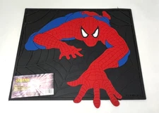 Spiderman Laser Cut Utility Mat, Marvel 2001 New 18x12"