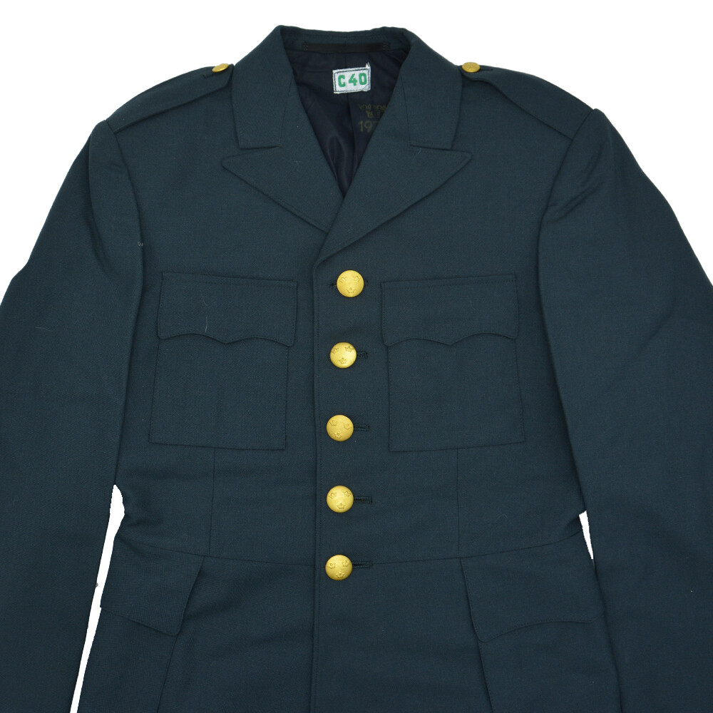 ジャケット・アウター SWEDISH ARMY RUBBER OVERCOAT Original Swedish Army Jacket Military Blue Combat Uniform