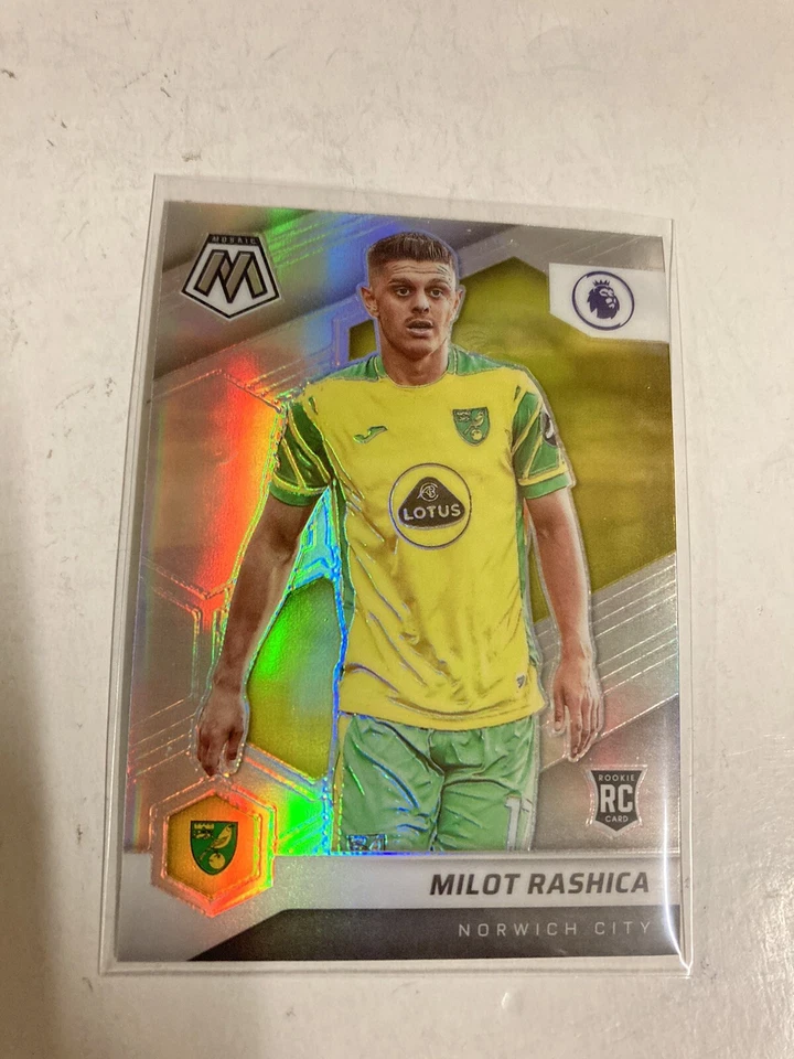 MILOT RASHICA 2021-22 Mosaic Premier League Holo PRIZM #98 - Image 3 of 4